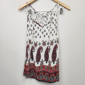 Lida Collection Paisley Print Tank Top Size‎ S/M